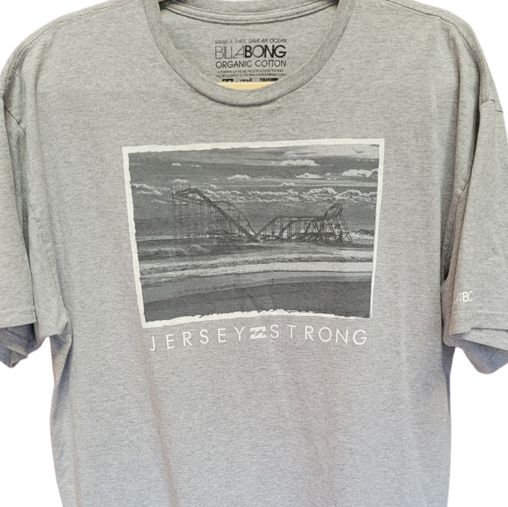 NEW• BILLABONG JERSEY STRONG GRAPHIC TEE